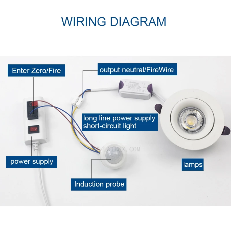 Small Mini Human Body Sensor Switch